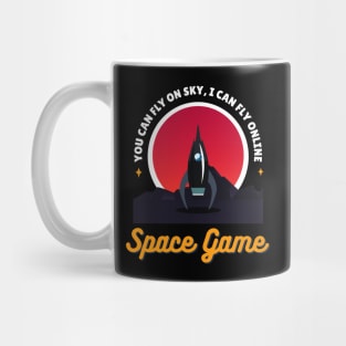 Space Game You Can Fly On Sky, I Can Fly Online Mug